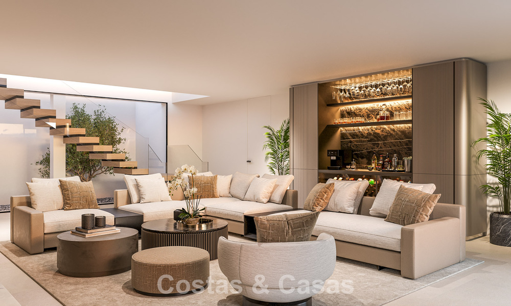 Eigentijdse nieuwbouwvilla te koop in Nueva Andalucia’s golfvallei, Marbella 806991