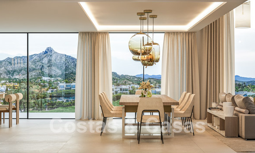 Eigentijdse nieuwbouwvilla te koop in Nueva Andalucia’s golfvallei, Marbella 806996