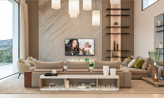 Eigentijdse nieuwbouwvilla te koop in Nueva Andalucia’s golfvallei, Marbella 806998 