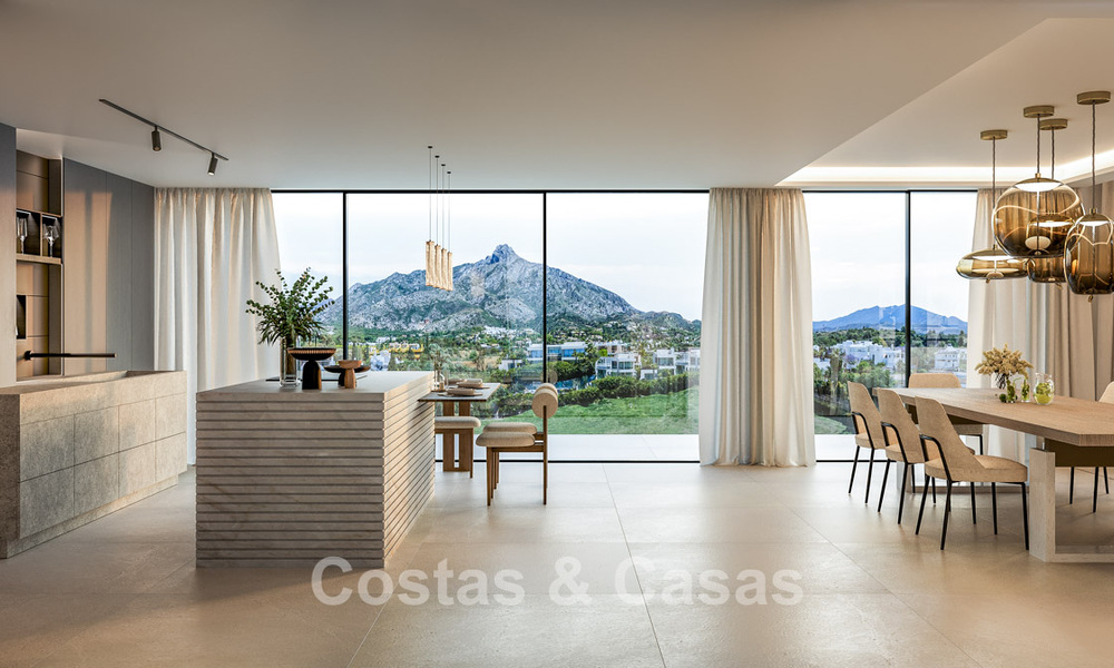 Eigentijdse nieuwbouwvilla te koop in Nueva Andalucia’s golfvallei, Marbella 807003
