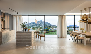 Eigentijdse nieuwbouwvilla te koop in Nueva Andalucia’s golfvallei, Marbella 807003 