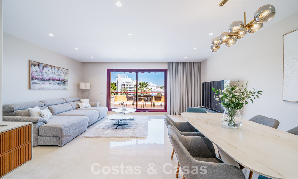 Appartementen met zeezicht te koop in Riviera Andaluza op wandelafstand van Estepona centrum 806495