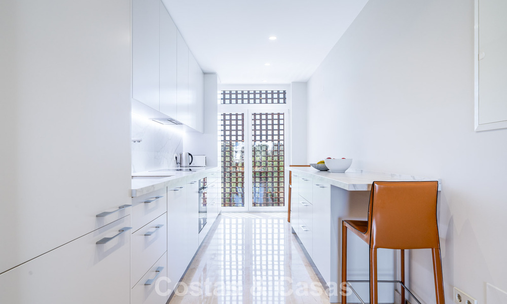 Appartementen met zeezicht te koop in Riviera Andaluza op wandelafstand van Estepona centrum 806496