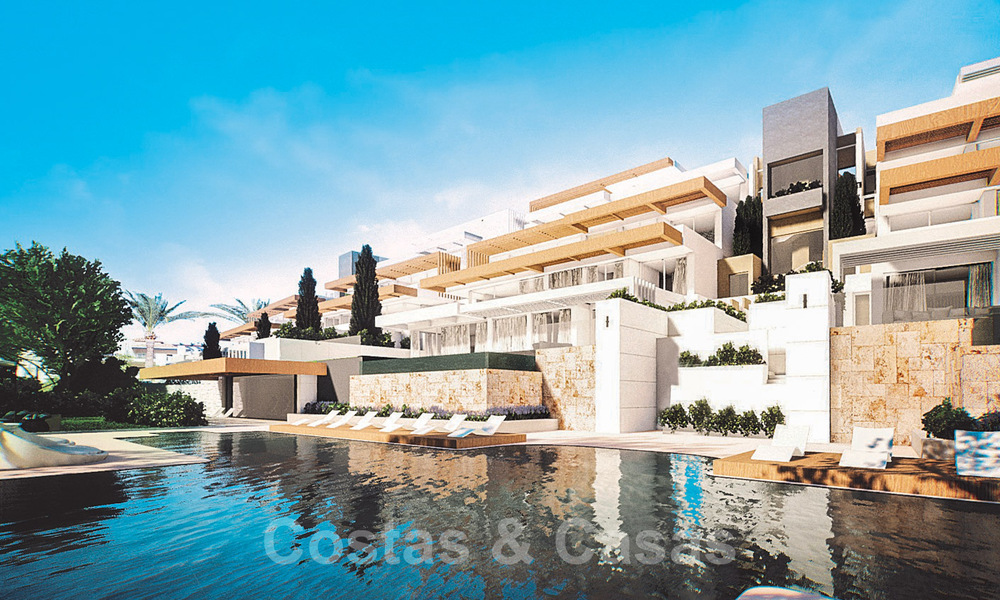 Ruim, nieuwgebouwd tuinappartement met privézwembad te koop in een omheind resort in Benahavís – Marbella 806742