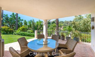 Ruime, sfeervolle, mediterrane familievilla te koop op de New Golden Mile tussen Marbella en Estepona 807285 