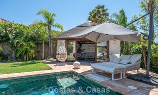 Ruime, sfeervolle, mediterrane familievilla te koop op de New Golden Mile tussen Marbella en Estepona 807290 