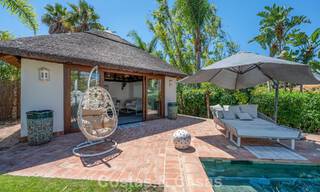 Ruime, sfeervolle, mediterrane familievilla te koop op de New Golden Mile tussen Marbella en Estepona 807292 