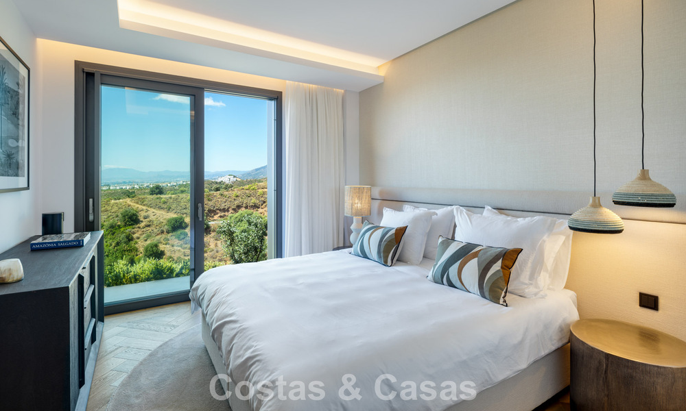 Gloednieuwe, ultramoderne luxevilla met panoramisch zeezicht te koop aan de oostkant van Marbella centrum 807479
