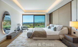 Gloednieuwe, ultramoderne luxevilla met panoramisch zeezicht te koop aan de oostkant van Marbella centrum 807488 