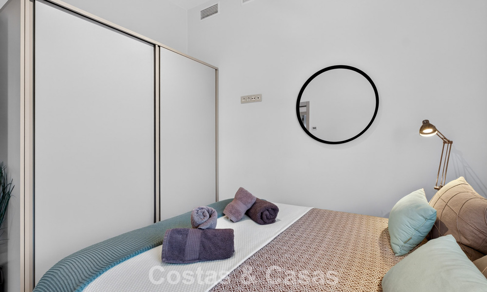 Exclusief hoekpenthouse met panoramisch zeezicht te koop in El Higueron Resort, Benalmadena, Costa del Sol 807388