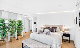 Exclusief hoekpenthouse met panoramisch zeezicht te koop in El Higueron Resort, Benalmadena, Costa del Sol 807409 