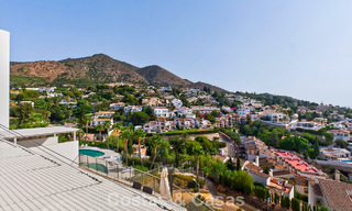 Stijlvol, top-floor, hoekappartement met adembenemend zeezicht te koop in El Higueron in Fuengirola, Costa del Sol 807535 