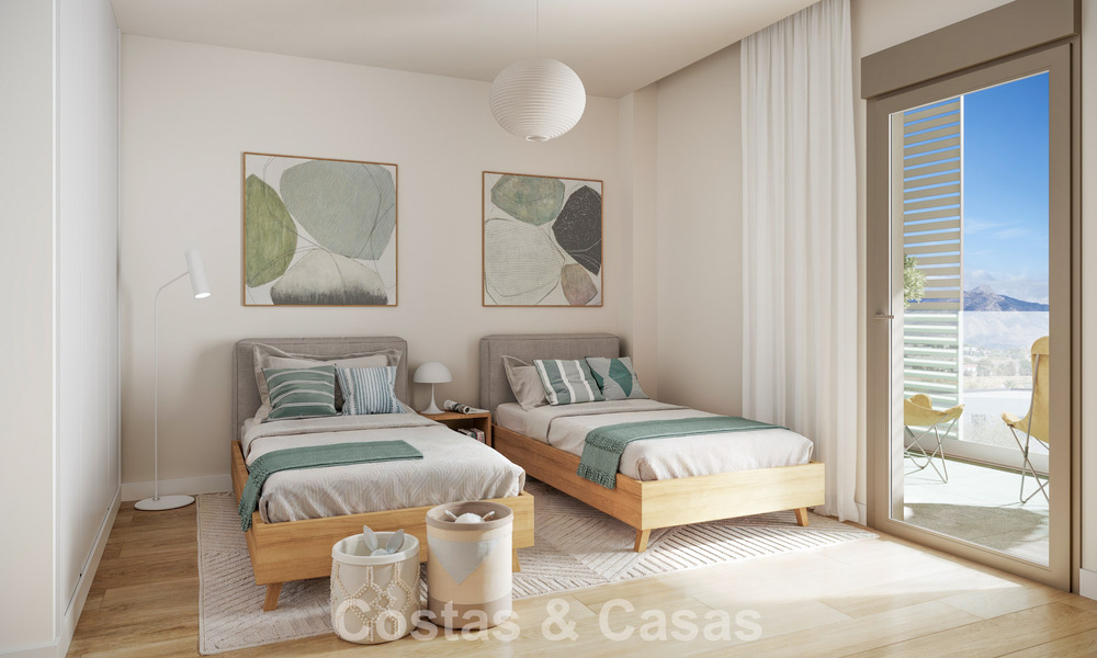Moderne nieuwbouwappartementen te koop op loopafstand van het strand en het centrum van San Pedro, Marbella 807187