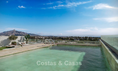 Moderne nieuwbouwappartementen te koop op loopafstand van het strand en het centrum van San Pedro, Marbella 807198