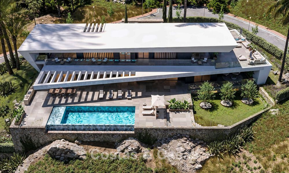 Hypermoderne nieuwbouwvilla te koop in Finca Cortesin, een 5* golfresort tussen Marbella en Sotogrande, Costa del Sol 807592