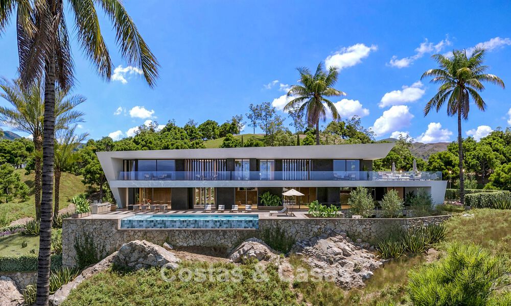 Hypermoderne nieuwbouwvilla te koop in Finca Cortesin, een 5* golfresort tussen Marbella en Sotogrande, Costa del Sol 807593