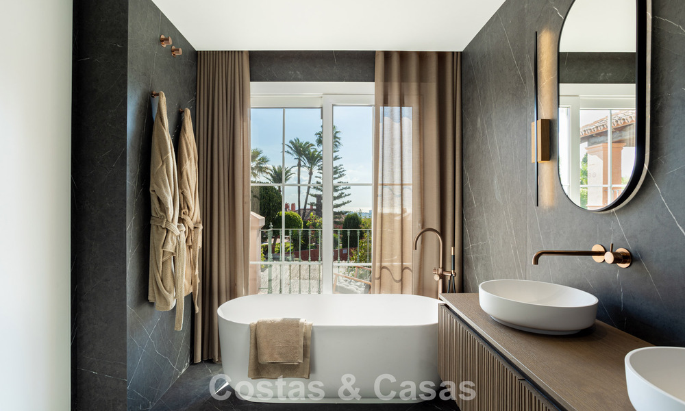 Gemoderniseerd halfvrijstaand herenhuis met panoramisch uitzicht te koop in de heuvels van Marbella - Benahavis 807605
