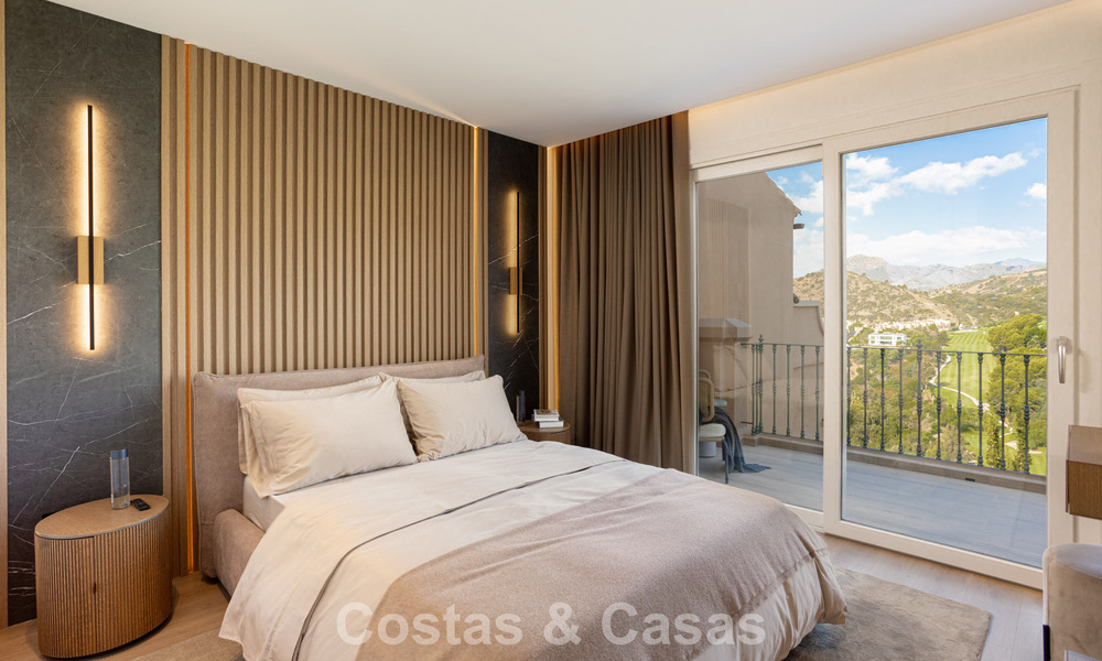Gemoderniseerd halfvrijstaand herenhuis met panoramisch uitzicht te koop in de heuvels van Marbella - Benahavis 807607