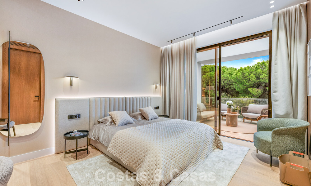 Exclusieve moderne nieuwbouwvilla met panoramisch uitzicht te koop op de befaamde Golden Mile van Marbella 807780