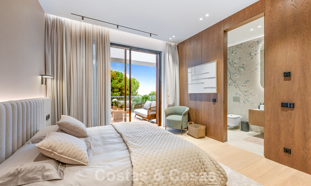 Exclusieve moderne nieuwbouwvilla met panoramisch uitzicht te koop op de befaamde Golden Mile van Marbella 807781