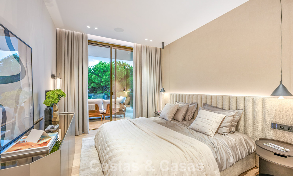 Exclusieve moderne nieuwbouwvilla met panoramisch uitzicht te koop op de befaamde Golden Mile van Marbella 807794