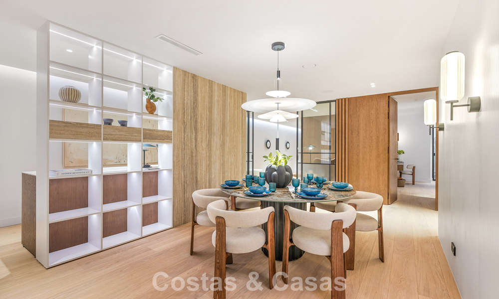 Exclusieve moderne nieuwbouwvilla met panoramisch uitzicht te koop op de befaamde Golden Mile van Marbella 807814