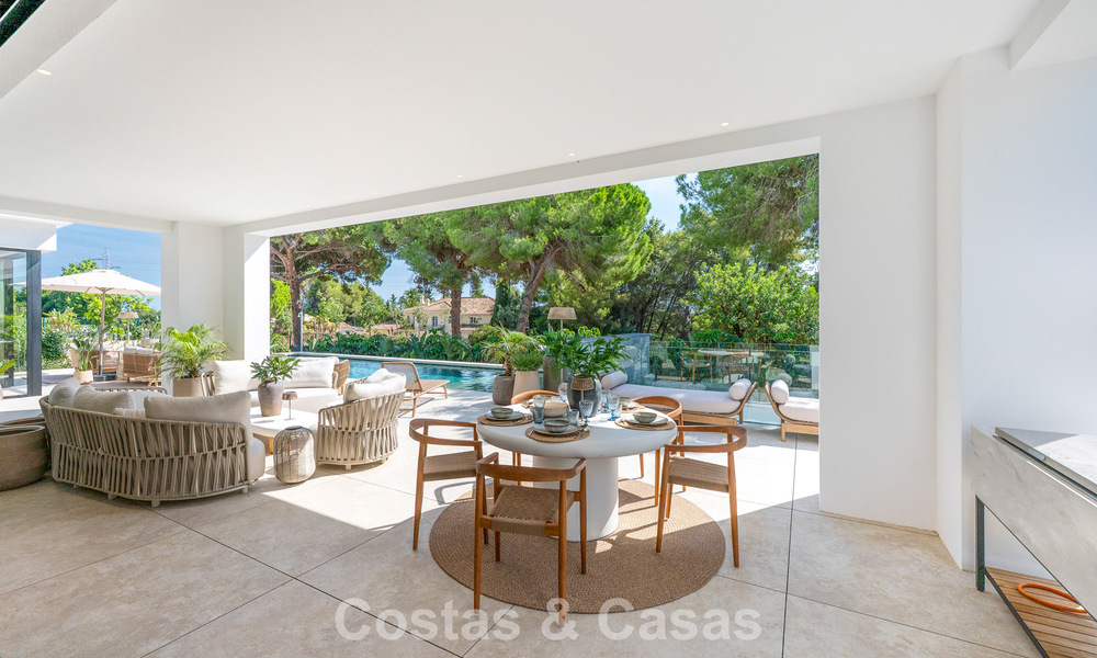 Exclusieve moderne nieuwbouwvilla met panoramisch uitzicht te koop op de befaamde Golden Mile van Marbella 807851