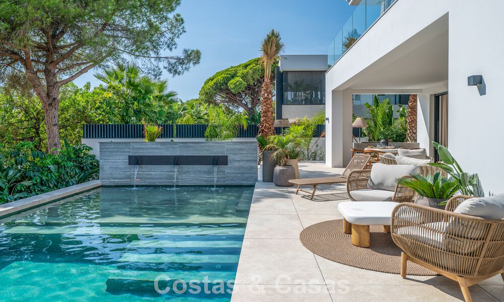 Exclusieve moderne nieuwbouwvilla met panoramisch uitzicht te koop op de befaamde Golden Mile van Marbella 807865