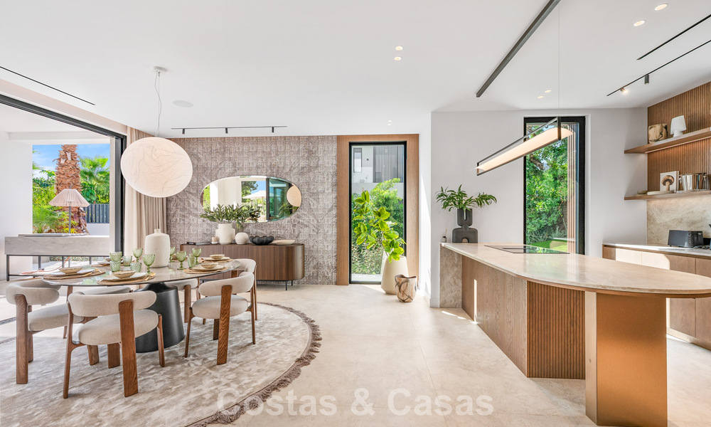 Exclusieve moderne nieuwbouwvilla met panoramisch uitzicht te koop op de befaamde Golden Mile van Marbella 807894