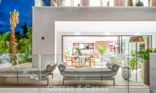 Exclusieve moderne nieuwbouwvilla met panoramisch uitzicht te koop op de befaamde Golden Mile van Marbella 807931 