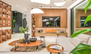 Exclusieve moderne nieuwbouwvilla met panoramisch uitzicht te koop op de befaamde Golden Mile van Marbella 807939 