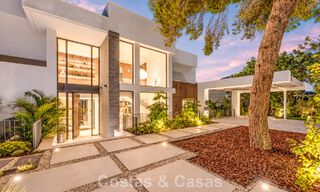 Exclusieve moderne nieuwbouwvilla met panoramisch uitzicht te koop op de befaamde Golden Mile van Marbella 807941 