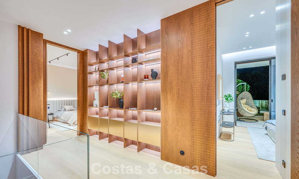 Exclusieve moderne nieuwbouwvilla met panoramisch uitzicht te koop op de befaamde Golden Mile van Marbella 807944
