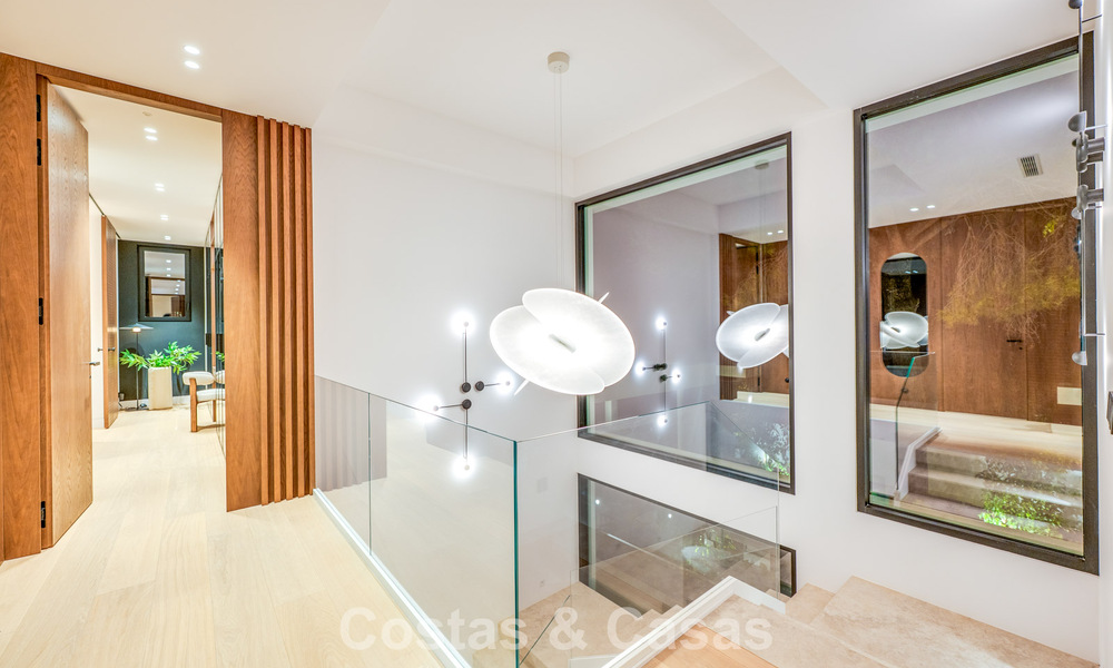 Exclusieve moderne nieuwbouwvilla met panoramisch uitzicht te koop op de befaamde Golden Mile van Marbella 807950