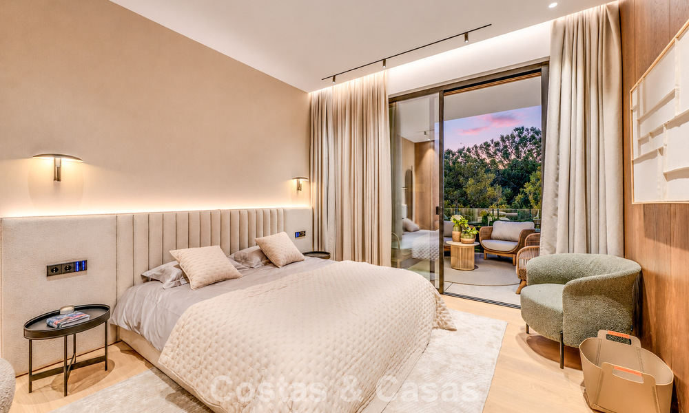 Exclusieve moderne nieuwbouwvilla met panoramisch uitzicht te koop op de befaamde Golden Mile van Marbella 807955