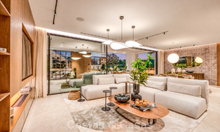 Exclusieve moderne nieuwbouwvilla met panoramisch uitzicht te koop op de befaamde Golden Mile van Marbella 807957 