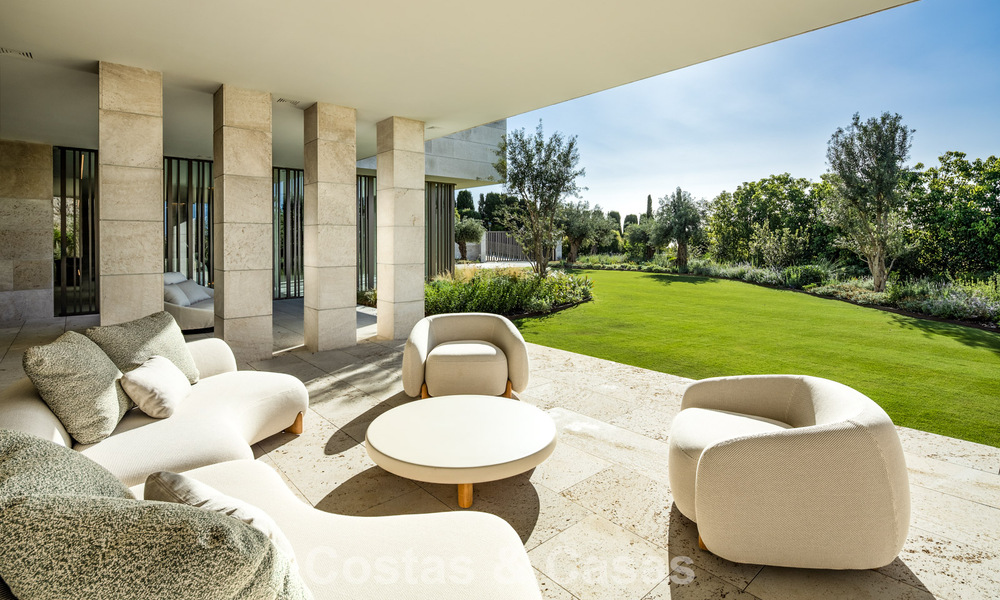 Vooruitstrevende nieuwbouwvilla te koop met spectaculaire vergezichten in La Reserva Club in Sotogrande, Costa del Sol 807895