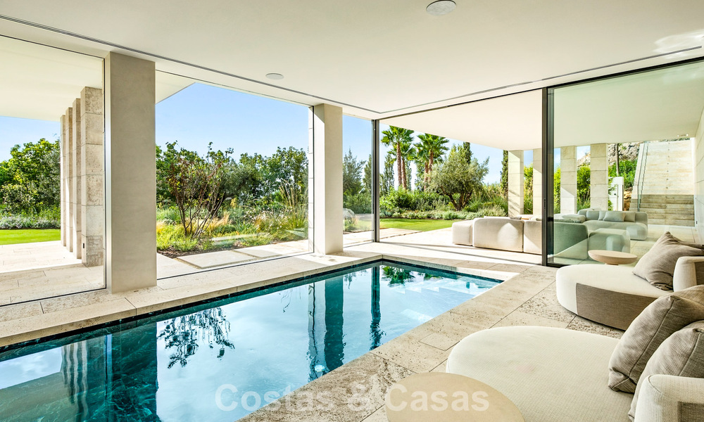 Vooruitstrevende nieuwbouwvilla te koop met spectaculaire vergezichten in La Reserva Club in Sotogrande, Costa del Sol 807896