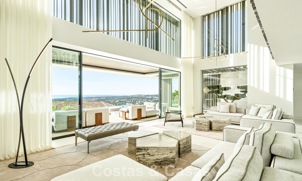 Vooruitstrevende nieuwbouwvilla te koop met spectaculaire vergezichten in La Reserva Club in Sotogrande, Costa del Sol 807917