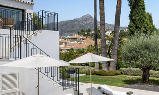 Gemoderniseerde villa met eigentijds-mediterrane bouwstijl te koop in Nueva Andalucia’s golfvallei, Marbella 807968 