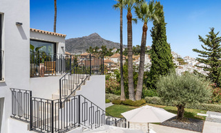 Gemoderniseerde villa met eigentijds-mediterrane bouwstijl te koop in Nueva Andalucia’s golfvallei, Marbella 807972 
