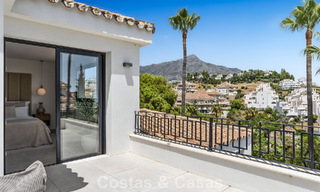 Gemoderniseerde villa met eigentijds-mediterrane bouwstijl te koop in Nueva Andalucia’s golfvallei, Marbella 807990 