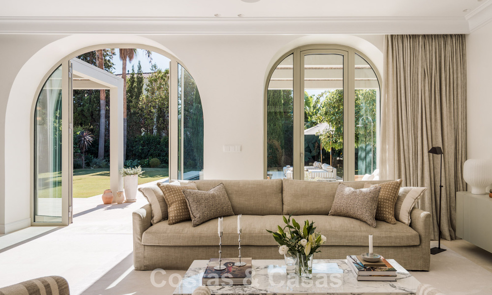 Mediterrane luxevilla met Frans-geïnspireerd interieur te koop in het hart van Nueva Andalucia, Marbella 808054