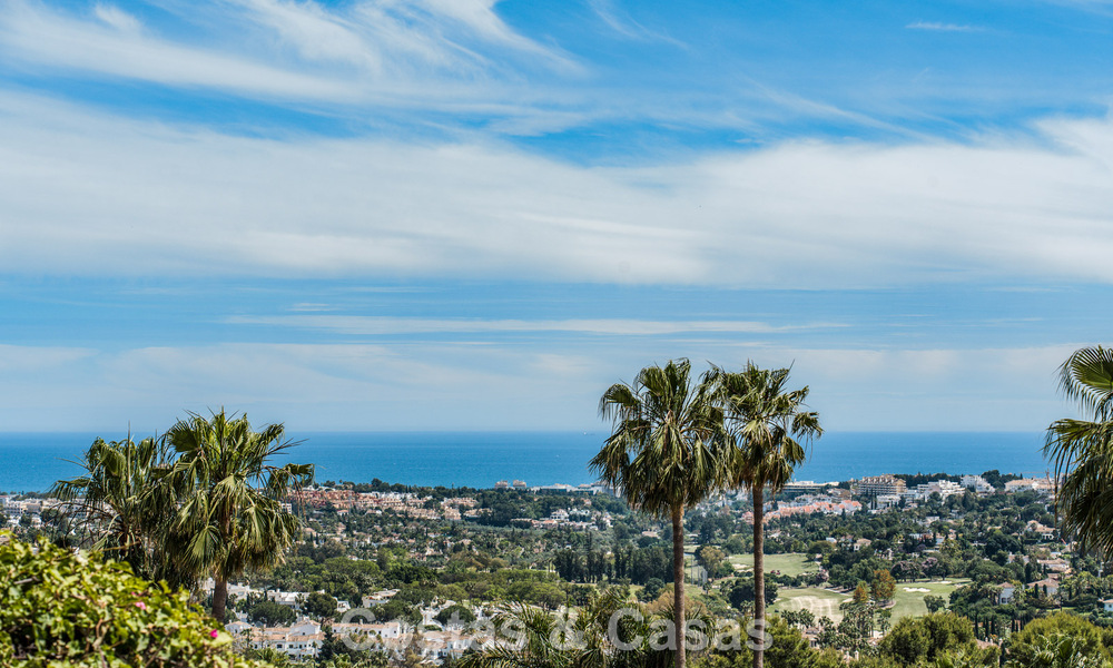 Luxe duplex penthouse met panoramisch uitzicht te koop in Nueva Andalucia’s golfvallei, Marbella 808069