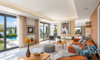 Hedendaagse luxe villa met minimalistisch design te koop in Nueva Andalucia, Marbella 808107 