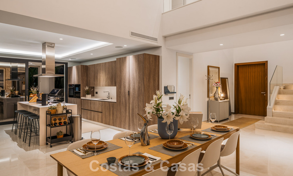 Hedendaagse luxe villa met minimalistisch design te koop in Nueva Andalucia, Marbella 808132