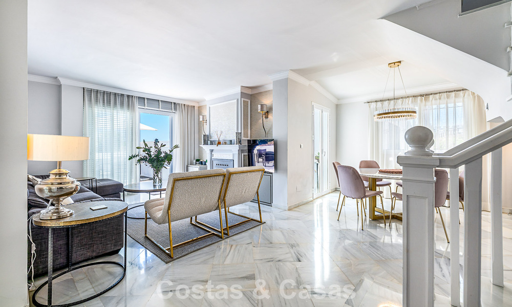 Charmant rijhuis te koop in een afgesloten community op een steenworp van Puerto Banus, Marbella 808515