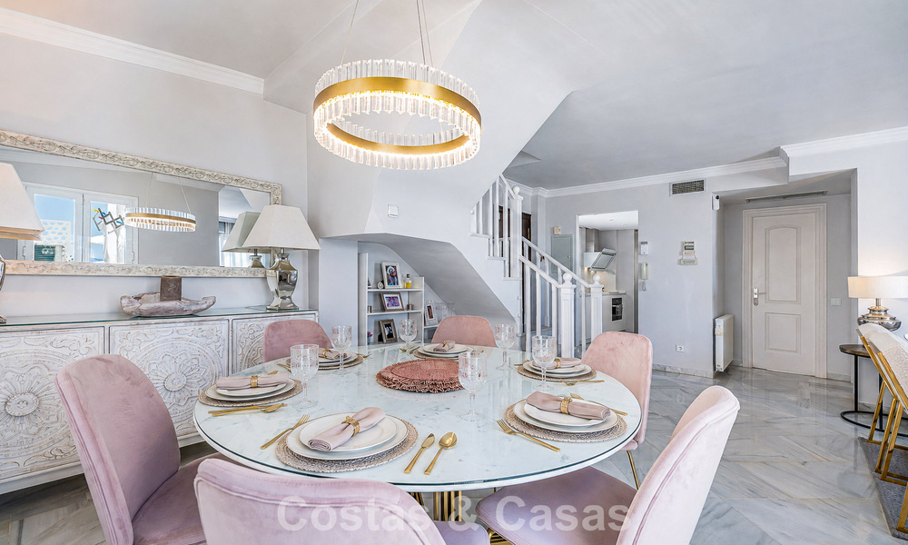 Charmant rijhuis te koop in een afgesloten community op een steenworp van Puerto Banus, Marbella 808538