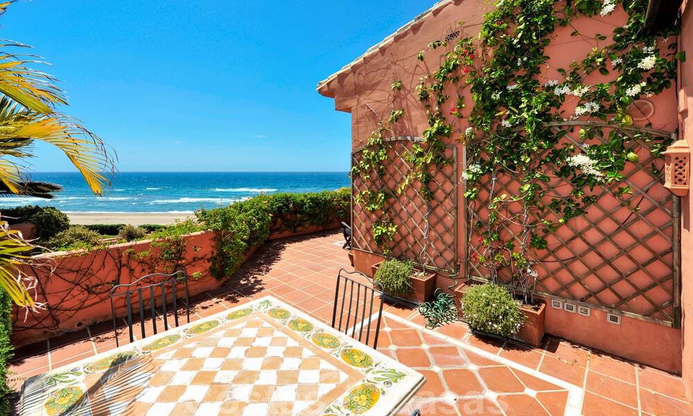 Exclusief Beachfront penthouse appartement te koop, frontline beach in Los Monteros te Marbella 37171