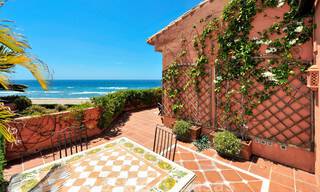 Exclusief Beachfront penthouse appartement te koop, frontline beach in Los Monteros te Marbella 37171 